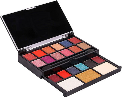 Latixmat 18 shade eyeshadow, 2 Highlighter, 1 Compact Powder Make-up Kits