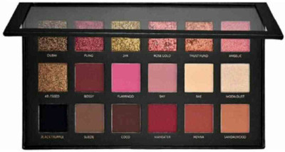 yim~mi Colours matte Textured Eyeshadow palette 18 ml (Multicolour)
