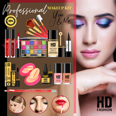 HD Fashion 16 Pcs. Pro Beauty Glam You & Me Waterproof Makeup Kit Full Set For Women R12