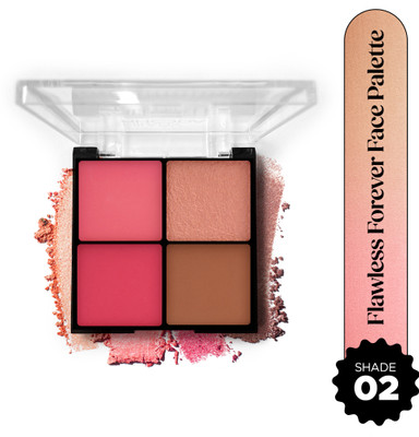 Hilary Rhoda Flawless Forever Face Palette | All-in-one Makeup Kit |Highly Pigmented | Medium