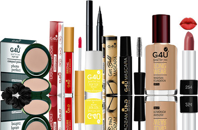 G4U All In One Makeup Kit For Beginners A19(Pack of 8)