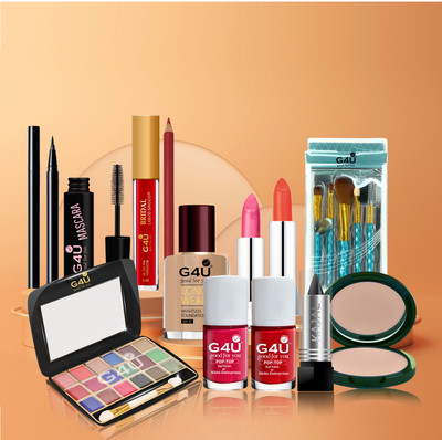 G4U Makeup Kit for Women Girls Full Beginner 17 Makeup Products Gift Set 03J23A100(Pack of 17)