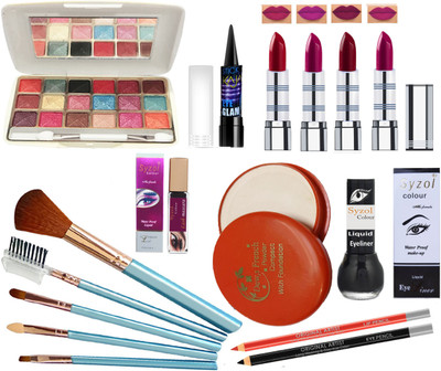Syzol Super Makeup Kit of 16 HN09(Pack of 16)