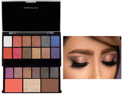 Yuency Best Makeup Palette With 18 Color Eye Shadow 1 Color Highlighter & 1 blusher