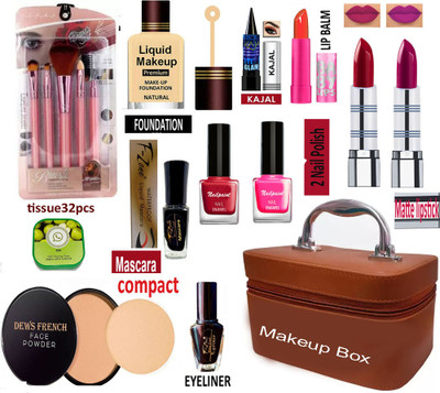 CLUB 16 New All In One Makeup Kit Of 17 Items SH07(Pack of 17)