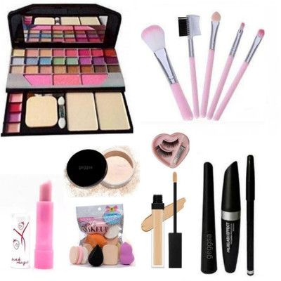 Geggsa Professional Makeup Kit Combo for Face with EyeShadow