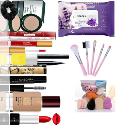toroka WOMEN AND GIRLS ALL IN ONE MAKEUP SET(Pack of 11)