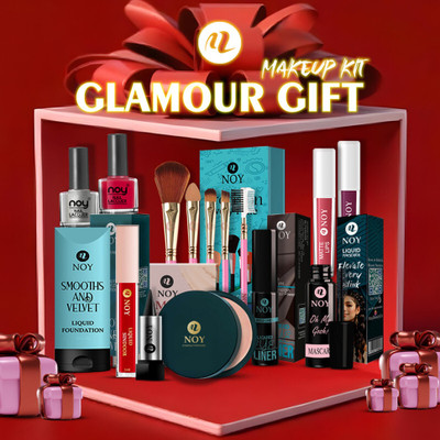 NOY Ultimate Makeup Gift Set For Women Full Kit Combo For Birthday & Anniversaries(Pack of 15)
