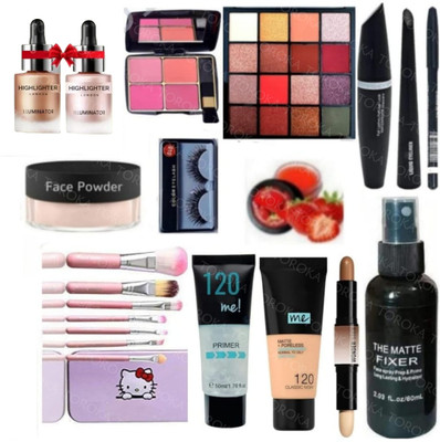 toroka Makeup Kit Sets One-stop Beauty Package for Beginners and Professionals Kit 13(Pack of 13)