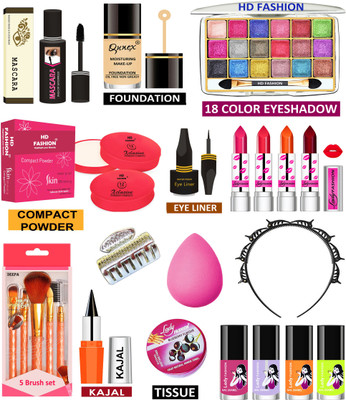 HD Fashion 23 in One Complete Range in Factory Price Makeup kit MC28MK36(Pack of 23)