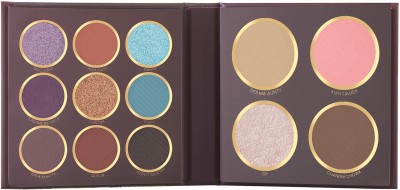 MARS 9 Shade Eyeshadow With Highlighter Blusher Bronzer and Contour 16 g(Delhi Dil Walo Ki)