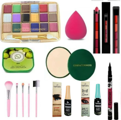 Valhalla Glam Essentials: All-in-One Makeup Kit(Pack of 9)