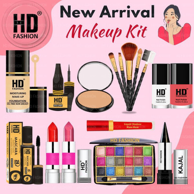 HD Fashion 16 Pcs. Sweetheart's Choice Premium Waterproof Makeup Combo kit For Women H119(Pack of 16)