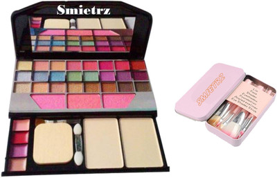 NXGTYA makeup kit+brushes(Pack of 2)