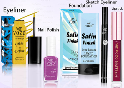 VOZO Professional Cosmetic Kit with Ultra-Pigmented Set-285(Pack of 5)