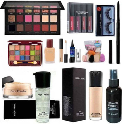 ECILAK makeup kit combo waterproof and matte finish makeup product Pack of 13(Pack of 13)
