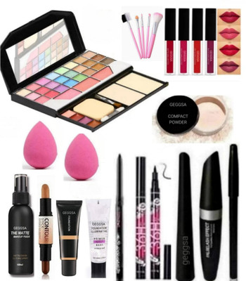 Geggsa All in One Makeup Combo Kit For Girls and Women(Pack of 13)