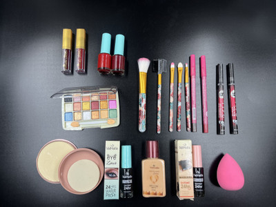 Valhalla 15 items daily use makeup kit full set combo | face makeup kit(Pack of 15)