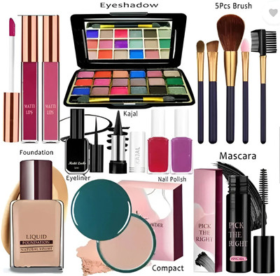yim~mi Professional Cosmetic Kit with Ultra-Pigmented Set-167(Pack of 5)