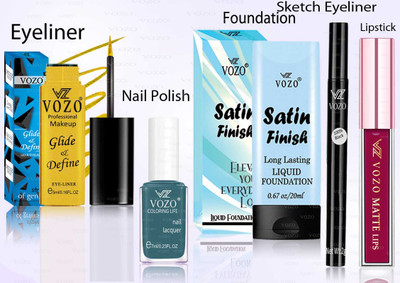 VOZO Professional Cosmetic Kit with Ultra-Pigmented Set-209(Pack of 5)