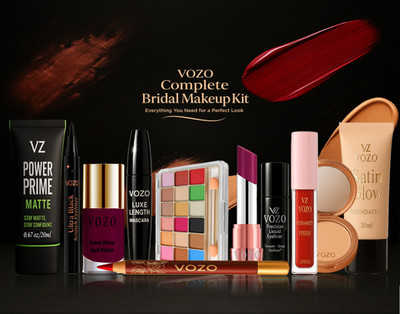 VOZO Women’s Makeup Kit | Bridal, Party & Daily Use Comb 03(Pack of 11)