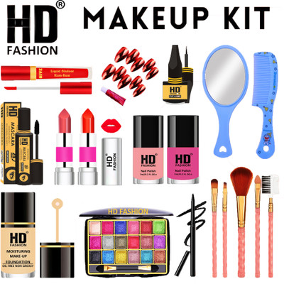HD Fashion Full Makeup Kit Set For Modern Women All in One Waterproof Makeup Kit AIO66(Pack of 28)