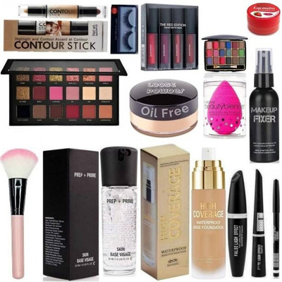 Valhalla All in one face makeup combo kit for women and girls(Pack of 12)