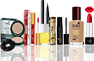 G4U All In One Makeup Kit For Beginners A23(Pack of 8)