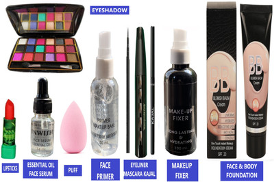 INWISH All In One Professional Makeup Kit Set Of 11 with Foundation,ETC(Pack of 11)