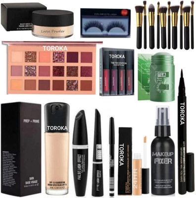 toroka Classics Cute & Bold Makeup Kit Set For Girls/Women 11H PCSH(Pack of 11)