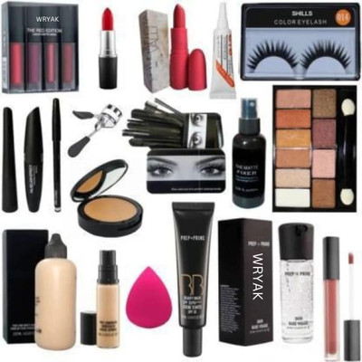 wryak Professional Makeup Combo Kit(Pack of 19)