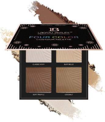 Lakyou Beauty Four Color Contour Palette | Sculpt, Define & Highlight With Matte Finish