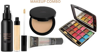 lately eyeshadow with fixer primer compact & concealer(5 Items in the set)