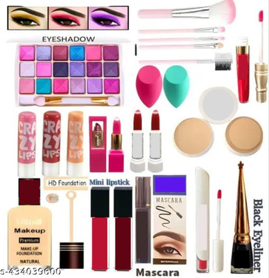 Valhalla All in one Face Makeup Combo Kit for women and girls(Pack of 16)