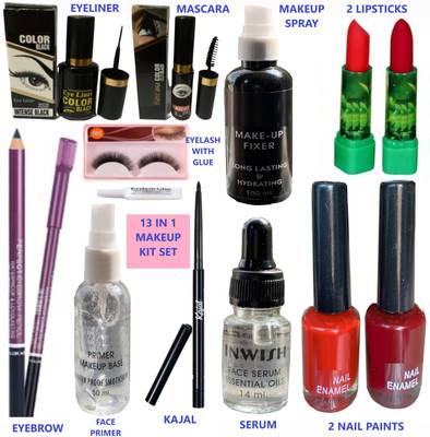 INWISH 13 set BUMPER makeup kit combo set(Pack of 13)
