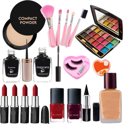 YELGO makeup kit for beginners (Pack of 15)