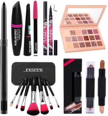 FRIPPE Kajal & Concealer Highlighter Contour Stick & 36H Eyeliner & 3in1 Eyeliner