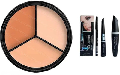 toroka Beauty Waterproof Make-Up Kit for Women and Girls Combo Set 2CW1