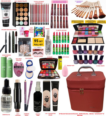 INWISH 95 products full makeup kit with all cosmetics products(Pack of 95)