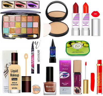 Syzol Weave Makeup Kit Of 11 Item JF02(Pack of 11)