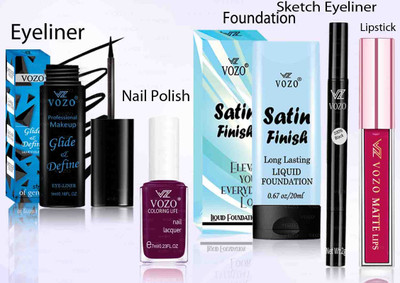 VOZO Professional Cosmetic Kit with Ultra-Pigmented Set-279(Pack of 5)