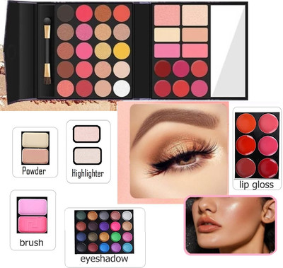 BLUEMERMAID All-in-One Makeup Set Compact with Mirror