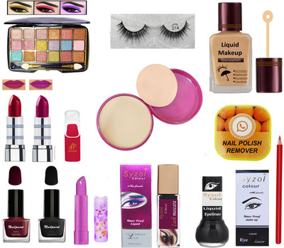 Syzol Volo Makeup Kit Of 13 Item BY20(Pack of 13)