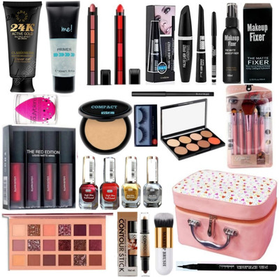 Classyhuda Makeup Combo Kit For Women & Girls All Products In 1 Box (24 Items in The Set)(Pack of 24)