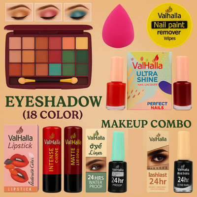 Valhalla all in one daily use face makeup kit full set(Pack of 9)
