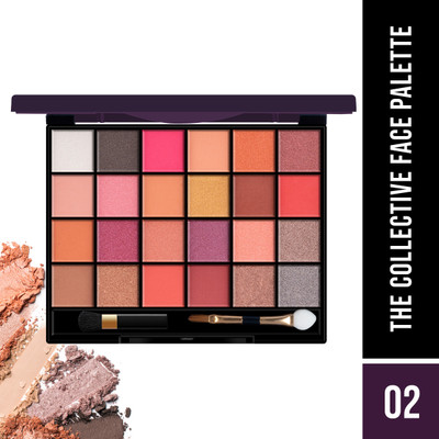 Hilary Rhoda The Collective Face Palette | Highly Pigmented & No Fallout - 55g (Multi-2)