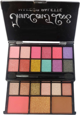 MYEONG 14 Eyeshadow & 1 Bronzer 1 Blusher 1 Contour 6 Highlighter MakeUp Kit