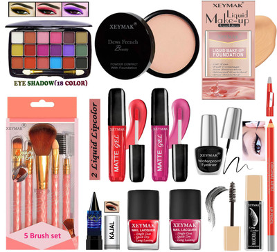 xeymak Fast ForwardV2 Face Makeup Kit and Combo 0f 16 makeup Items ANBR31(Pack of 16)