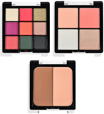 Yuency 3in1 Face Palette Blush, Contour & Highlighter