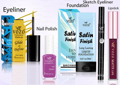 VOZO Professional Cosmetic Kit with Ultra-Pigmented Set-309(Pack of 5)